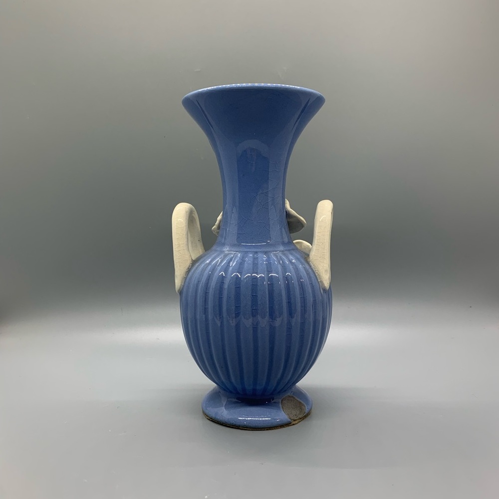 Blue & white vase - Picture 3 of 5